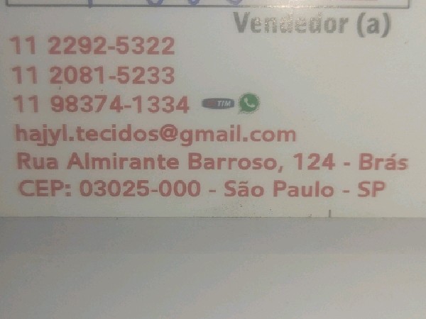 Ajy Tecidos & Confecções