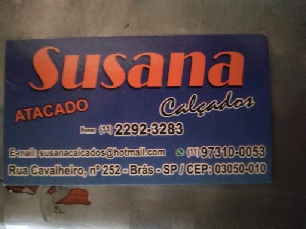 Susana atacado calçados