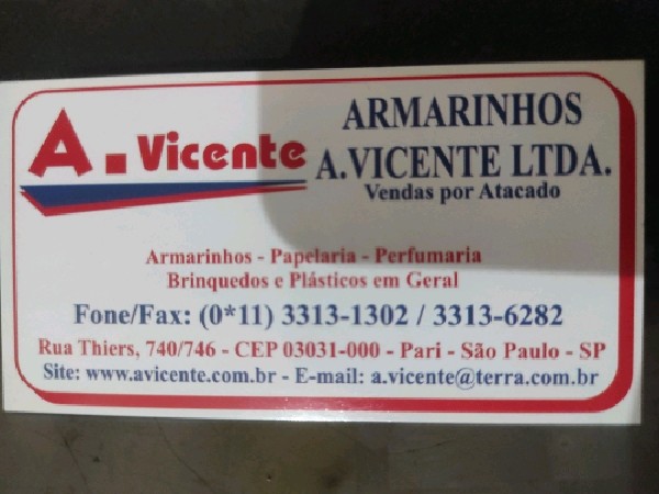 Armarinhos A.Vicente Ltda