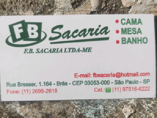FB Sacaría LTDA-ME