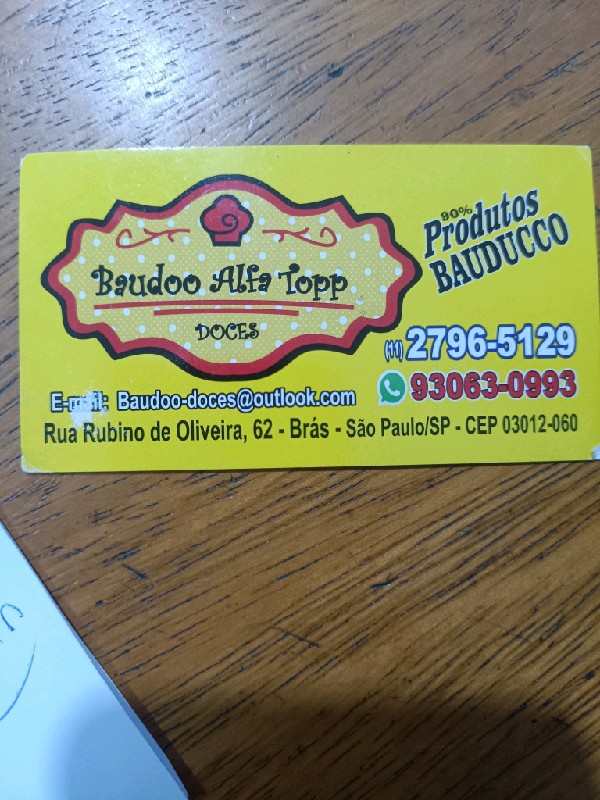 Baudoo Alfa Top Doces