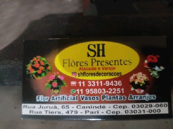 SH FLÔRES PRESENTES