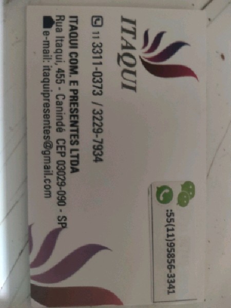 Itaqui Com. E Presentes Ltda