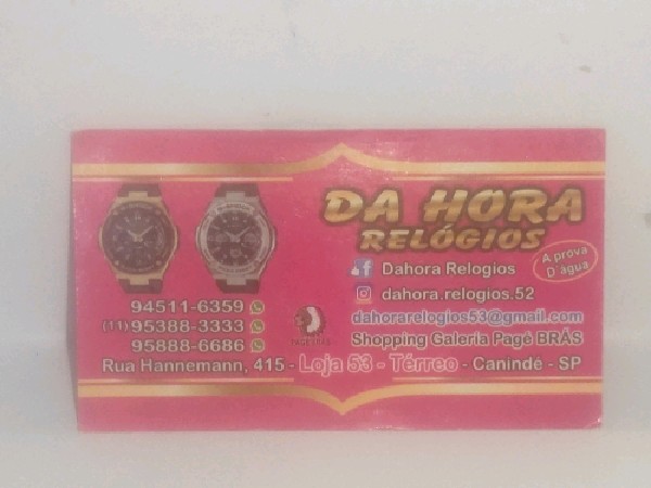 Da Hora Relógios