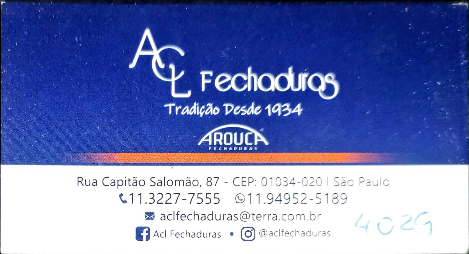 ACL Fechaduras