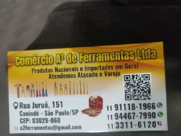 Comércio A² de Ferramentas