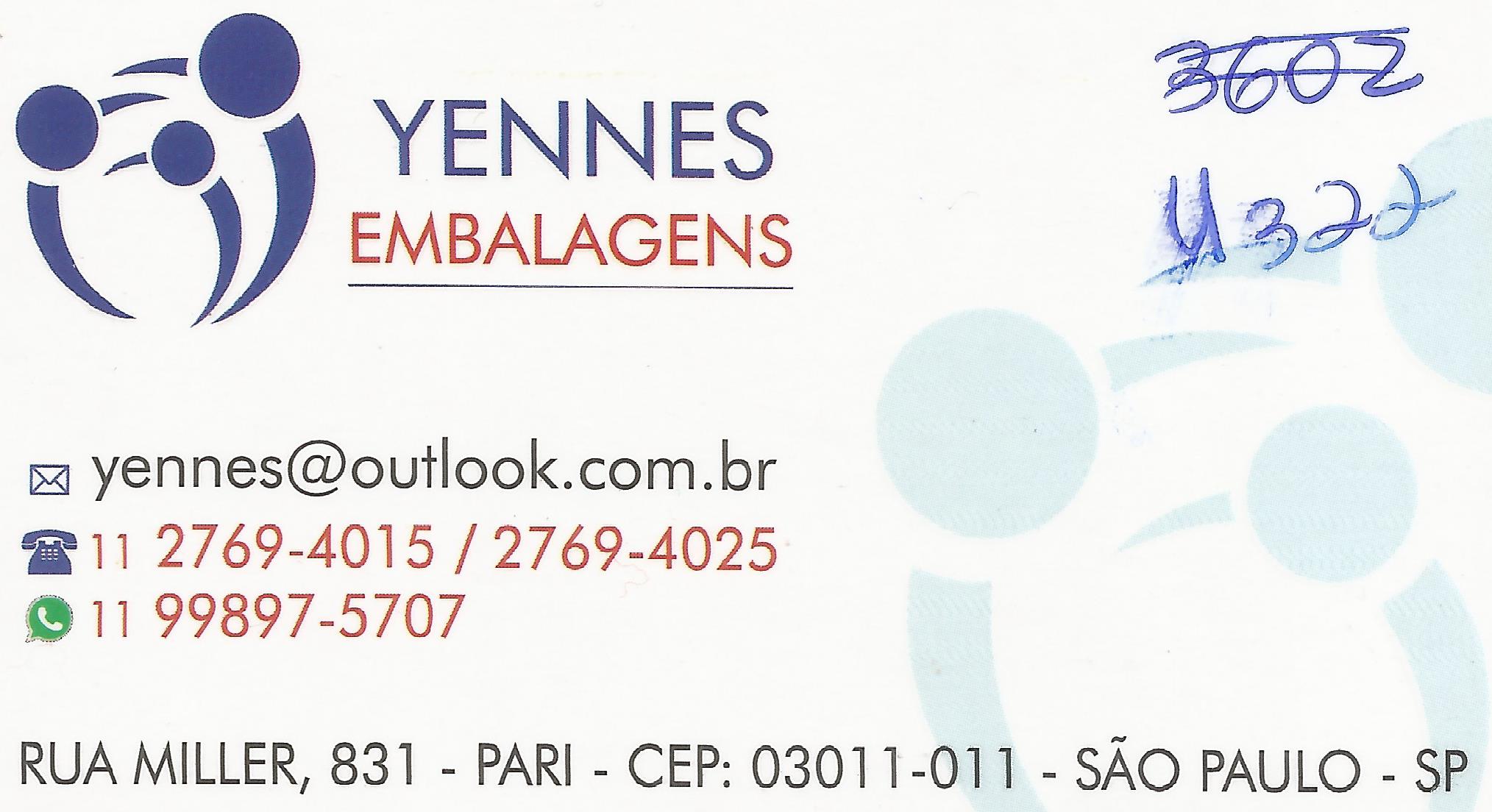 YENNES EMBALAGENS