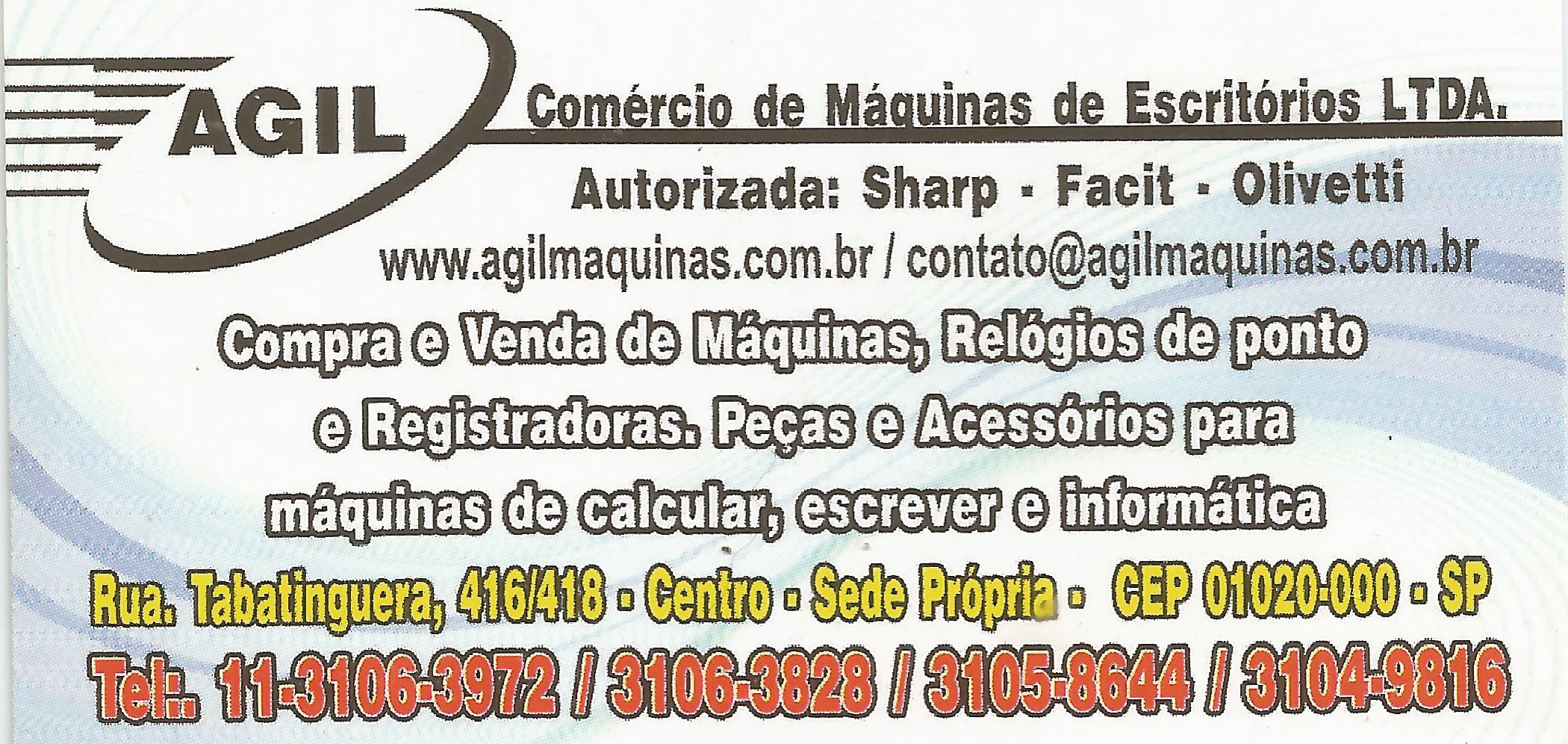 AGIL Comércio de Máquinas de Escritórios LTDA.