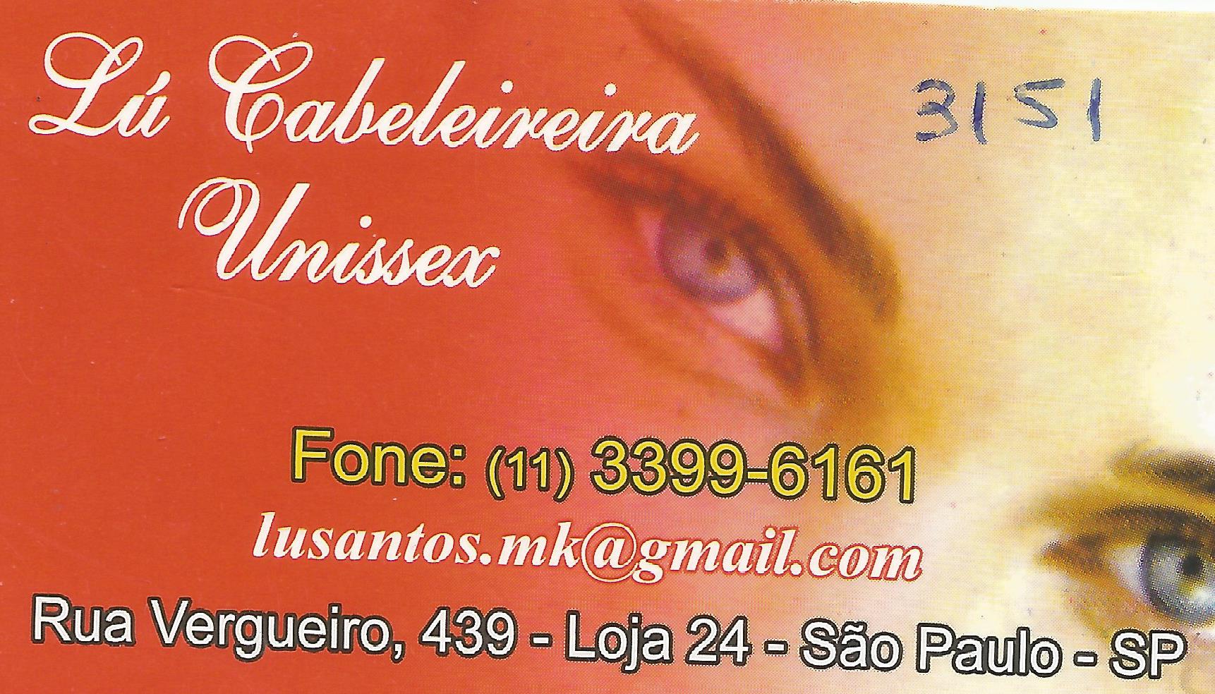 Lú Cabeleireira Unissex