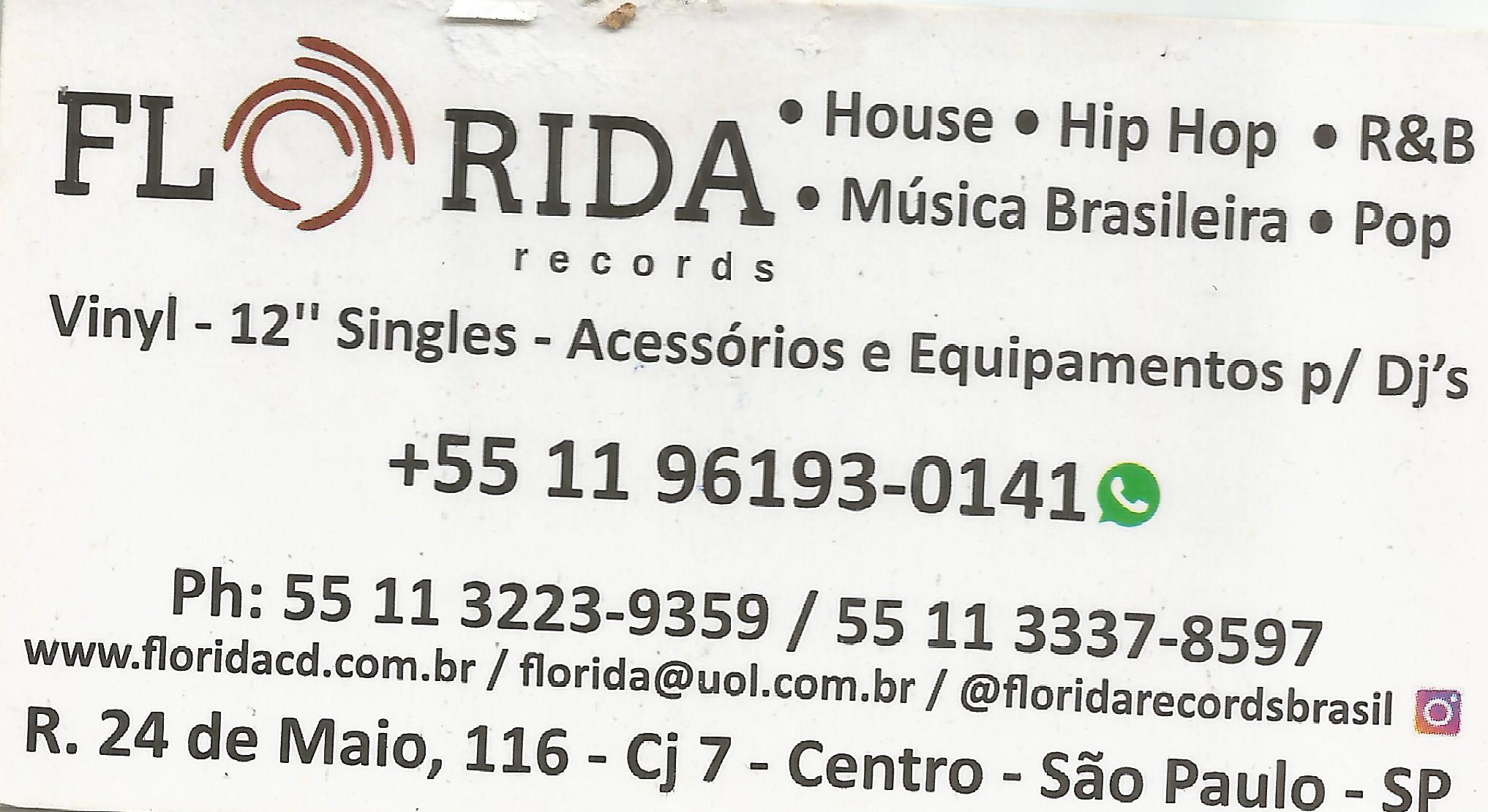 Florida records acessorios e equipamento para dj's