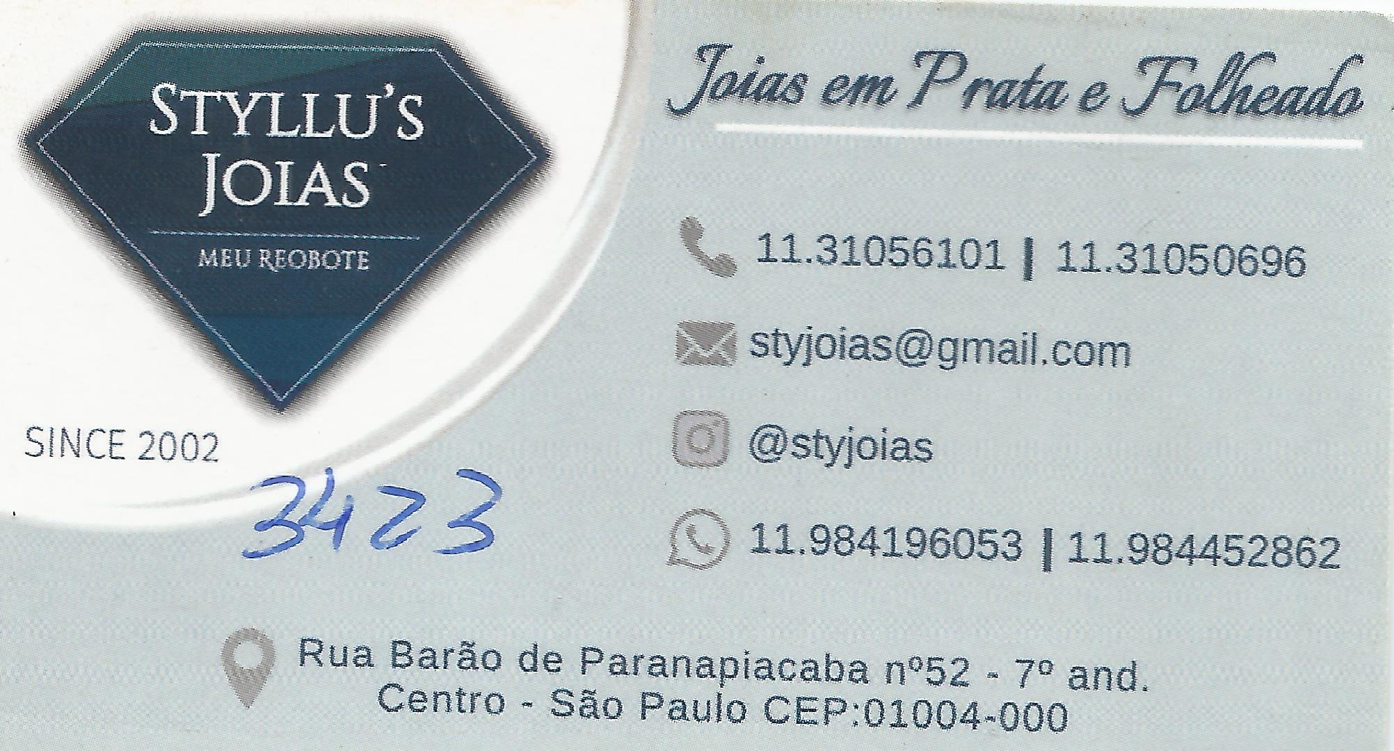 STYLLU'S JOIAS MEU REOBOTE