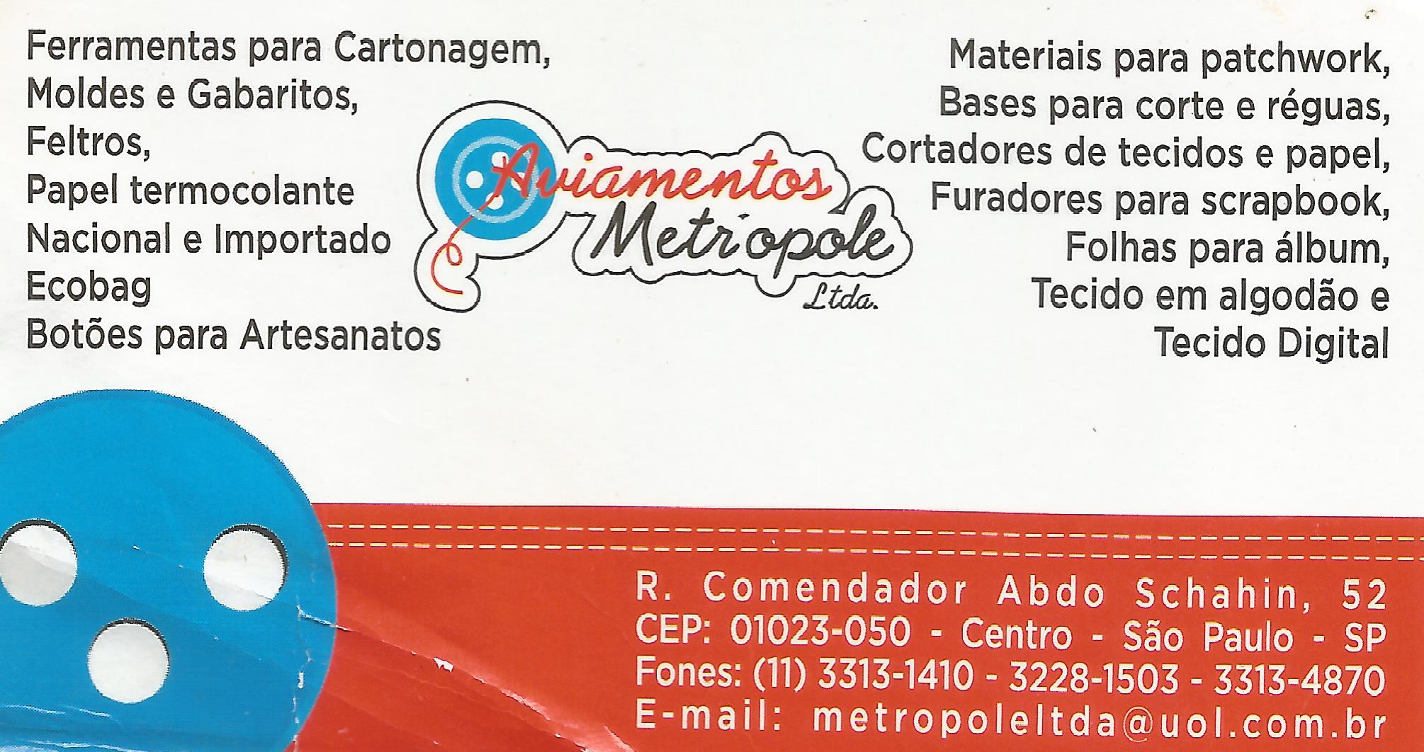 Aviamentos Metropole LTDA