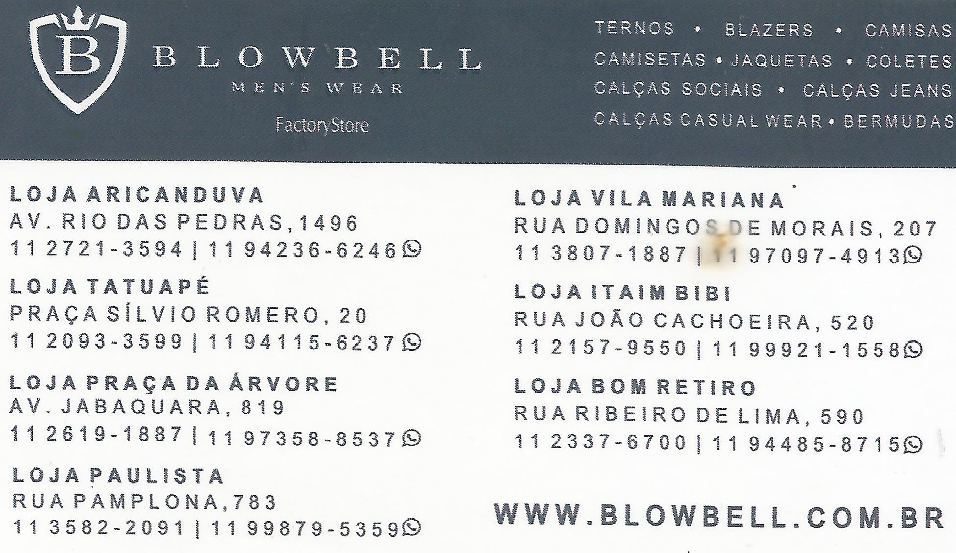 BLOWBELL MEN'S WEAR