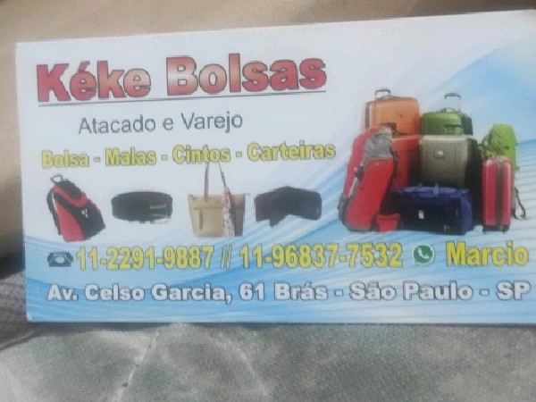 Kéke Bolsas atacado e varejo