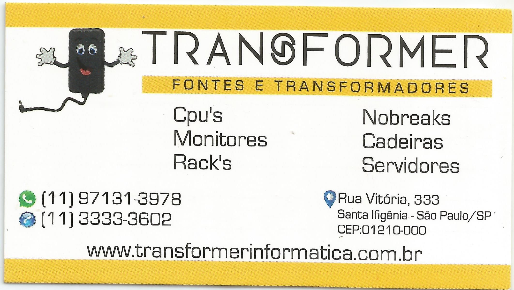 Transformer Fontes e Transformadores