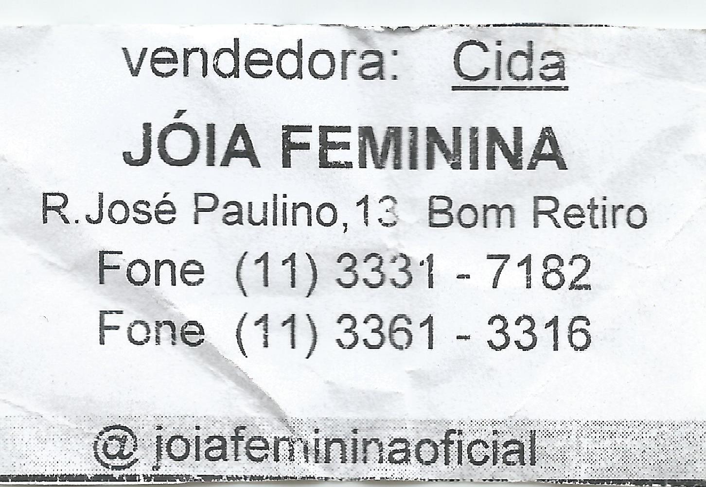Jóia Feminina
