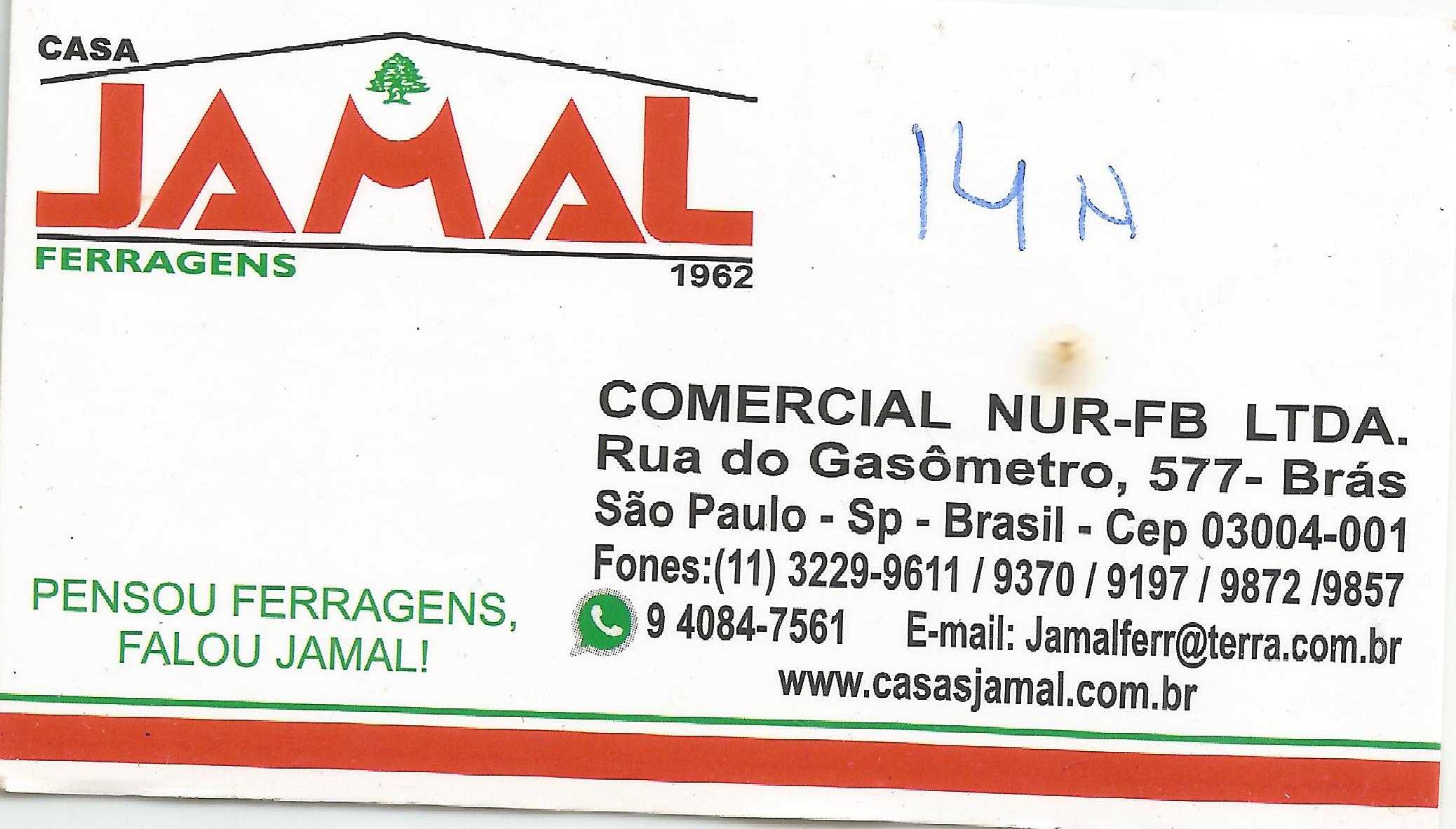 Casa Jamal Ferragens 1962