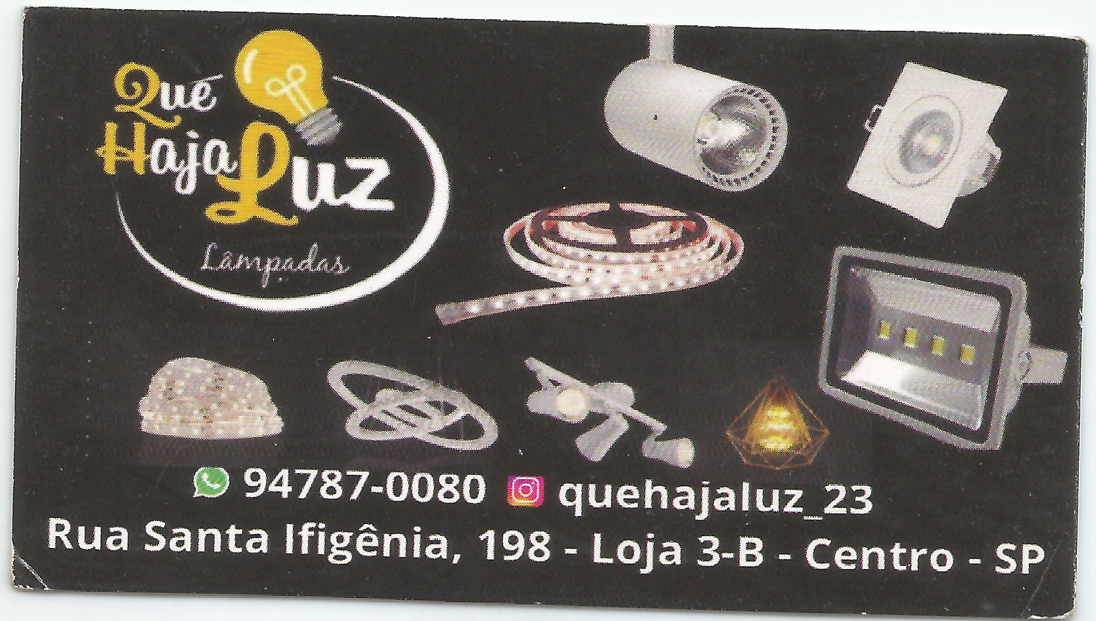 Que Haja Luz Lâmpadas