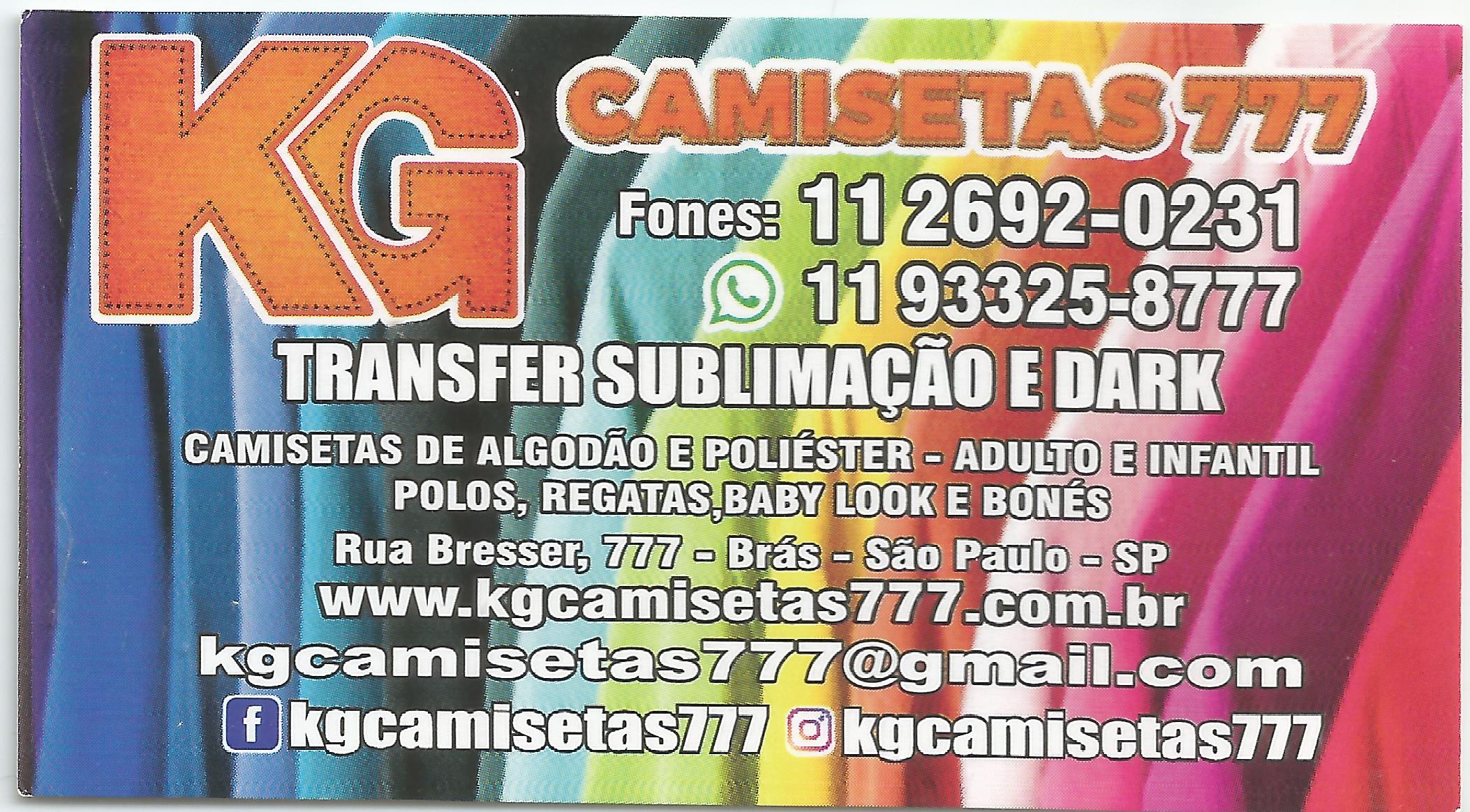 KG Camisetas 777