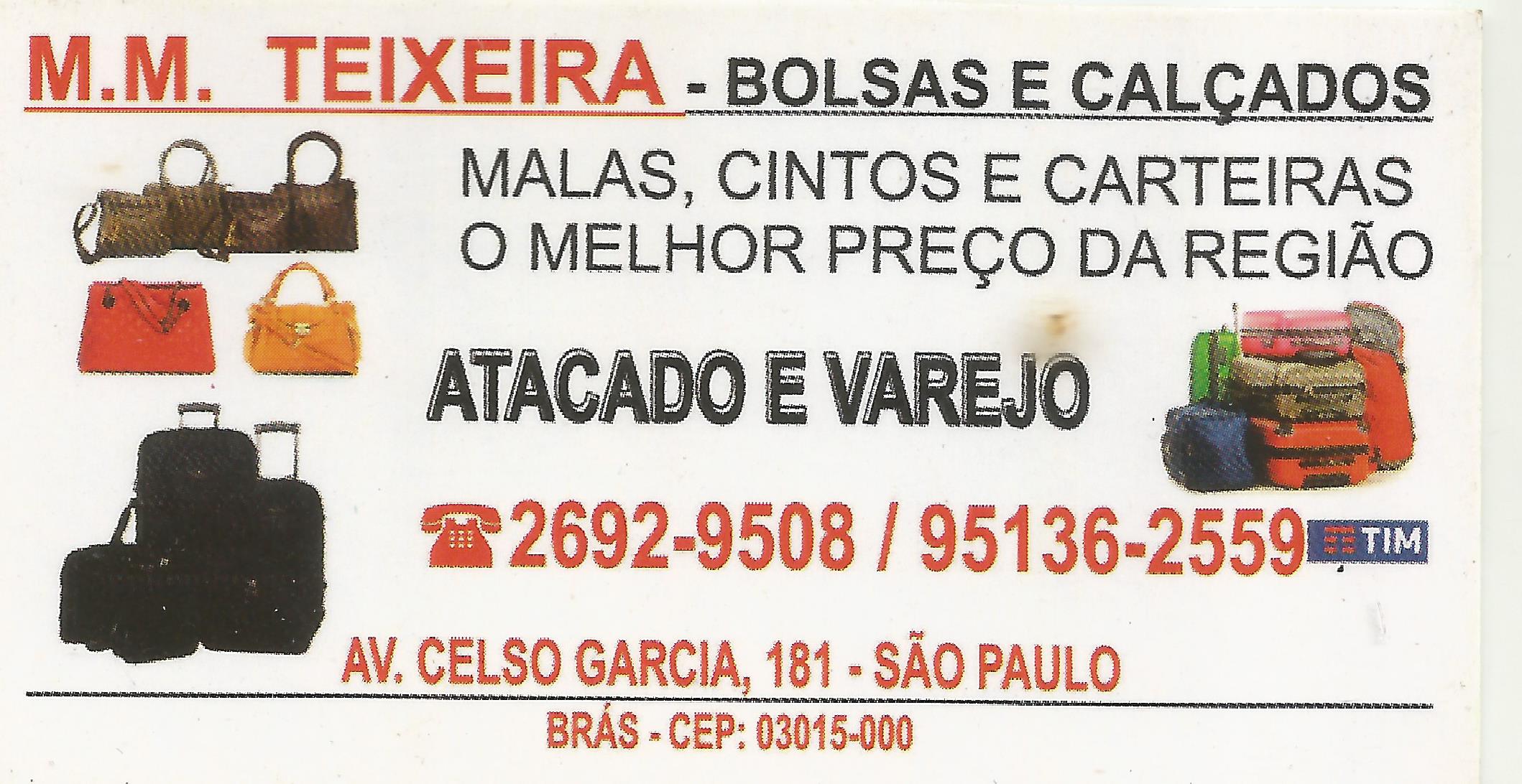 M.M. Teixeira - Bolsas E Calçados