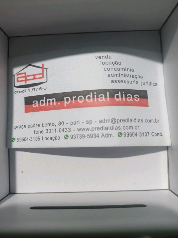 Adm. Predial Dias
