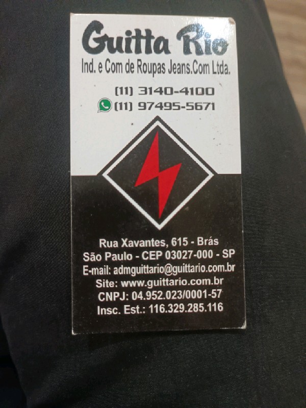 Guitta Rio Ind. e Com de Roupas Jeans.Com Ltda