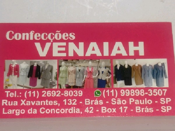 Veenaiah Confecções
