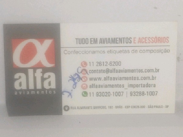 Alfa Aviamentos