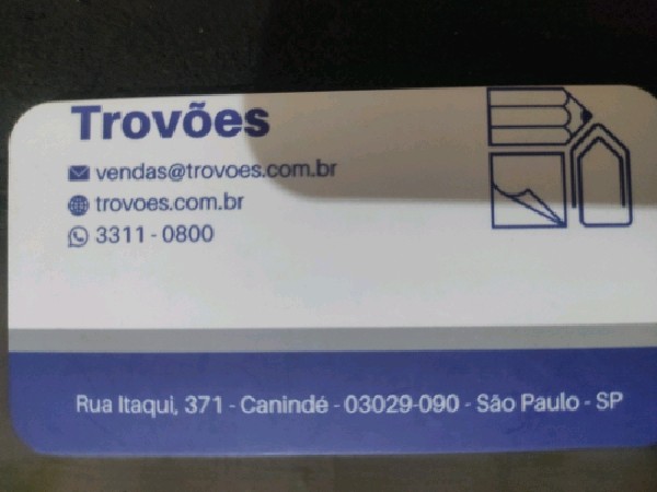 Trovões comércio de papéis